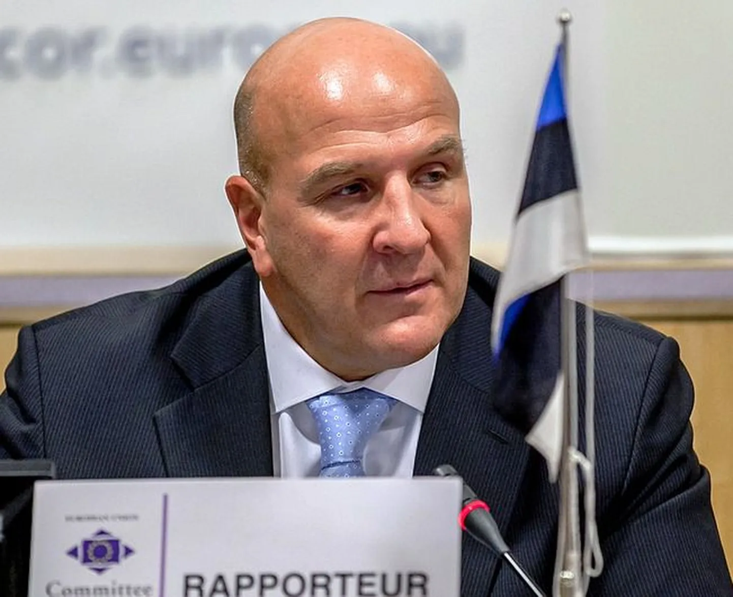 Andres Jaadla raportit esitamas.