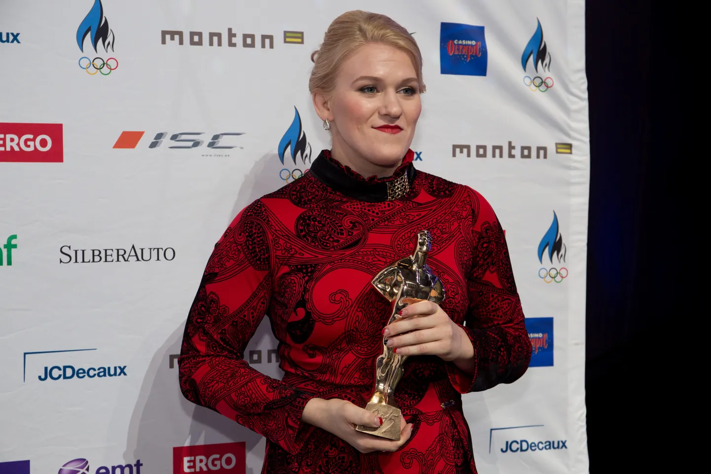 Aasta sporditähed 2015 gala. Epp Mäe.