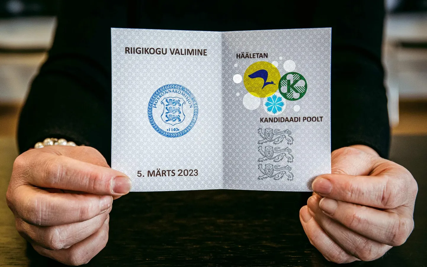 Reformierakonna, Keskerakonna ja EKRE logo.