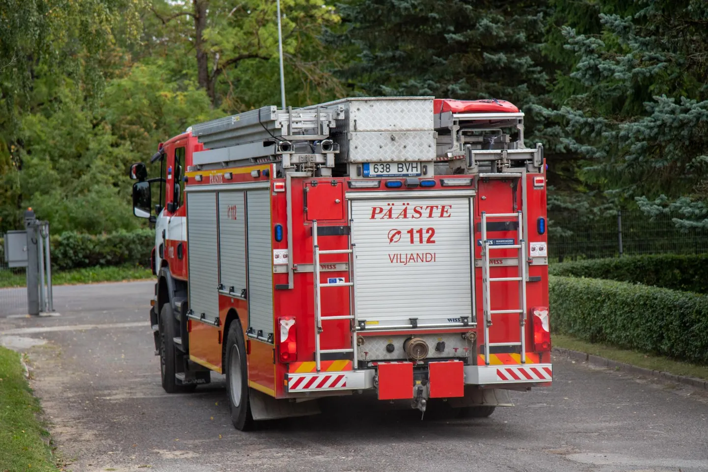 Päästeauto.
