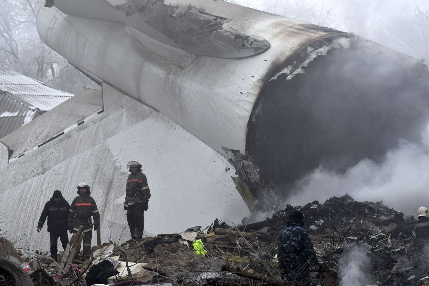 Авиакатастрофа в Киргизии.