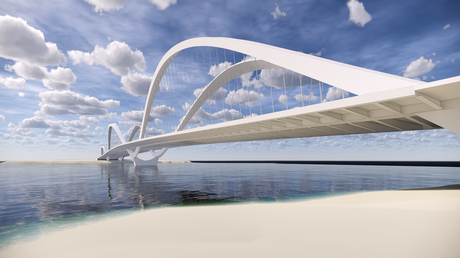 Suvepealinna Pärnu jõe kolmanda silla ehitushankel osales kaks ettevõtete gruppi, kummagi pakkumine ei osutunud sobivaks.
