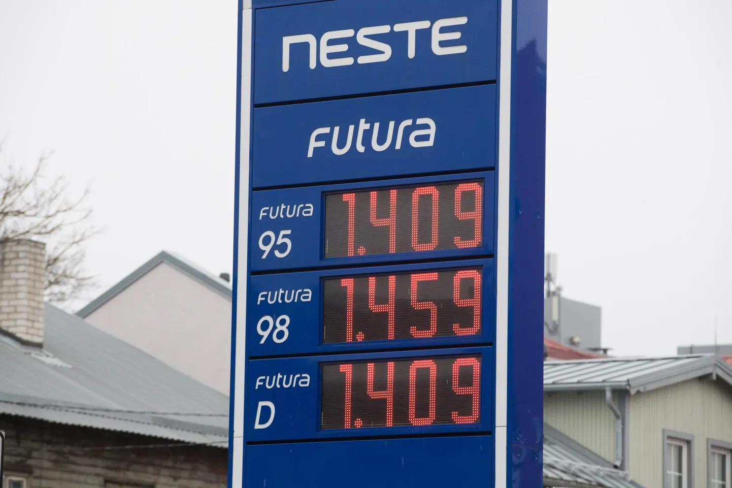 Kütusehind tegi hüppe.