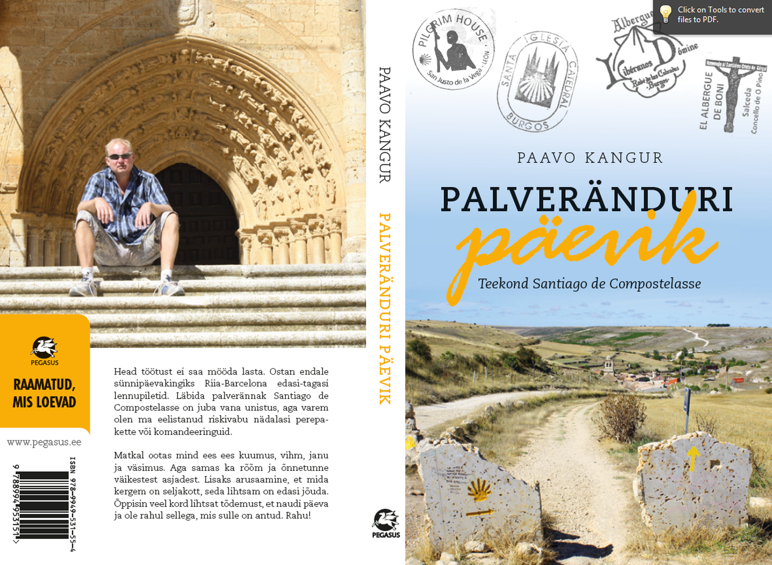 «Palveränduri päeviku» raamatu kaas.
