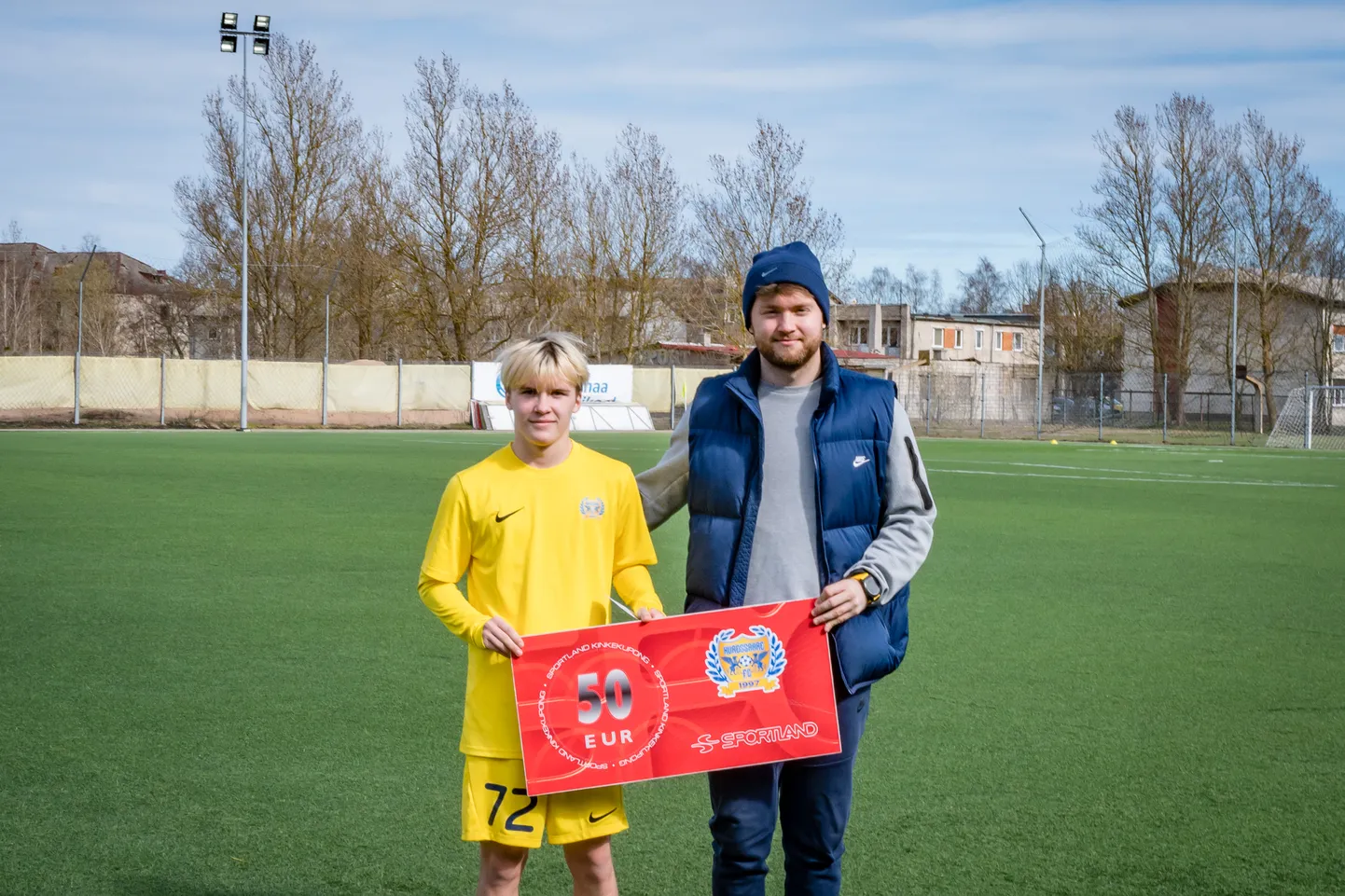 FC Kuressaare U21 märtsikuu parim mängija on Rasmus Lõhmus