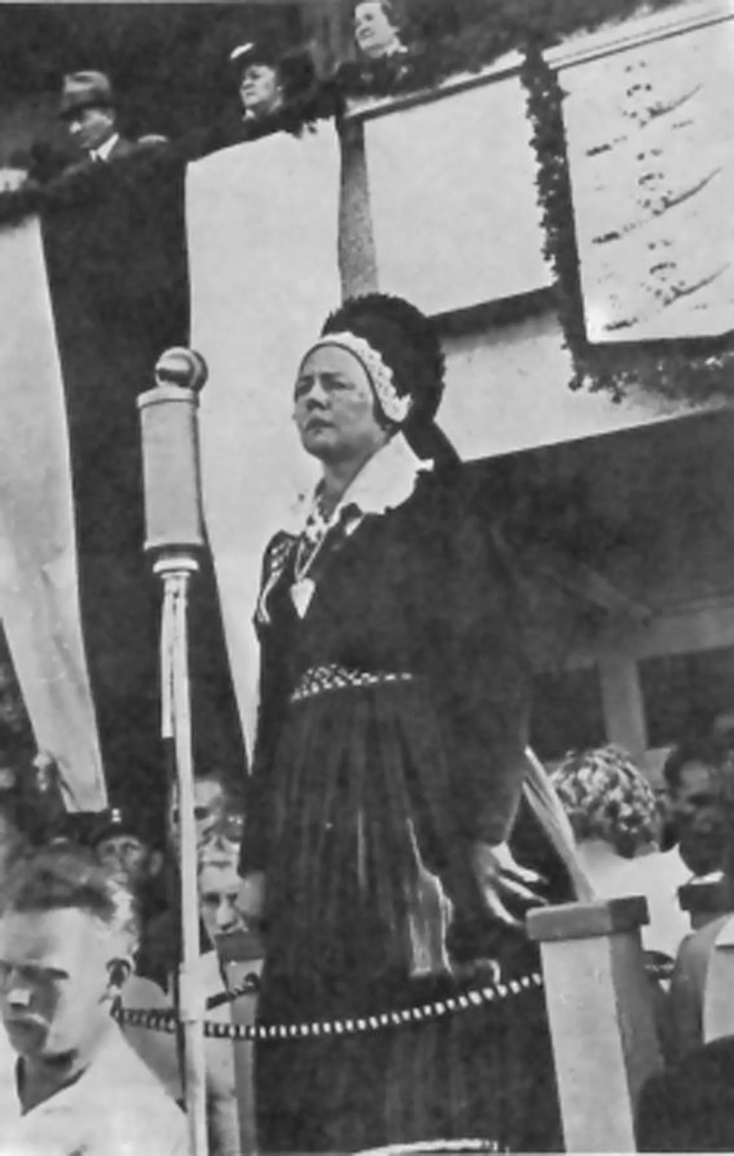 Anna Raudkats - Anna Raud­kats Teistel Eesti Mängudel 1939. a.