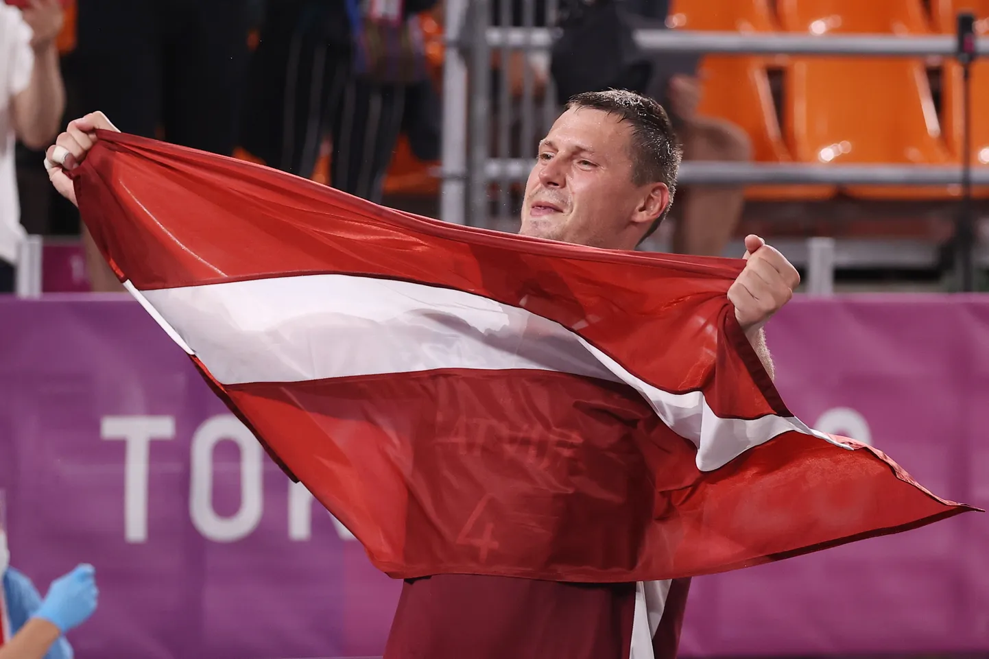 Latvijas 3x3 basketbola olimpiskās komandas kapteinis Agnis Čavars