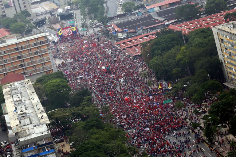 Valitsusvastane protest Caracases