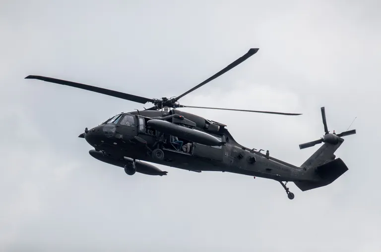 Американский вертолет Black Hawk