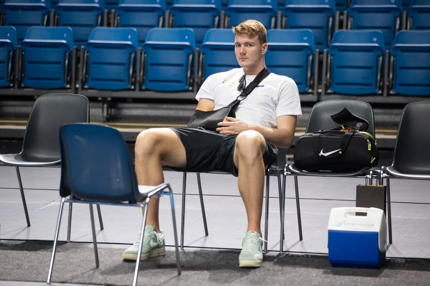 Kaspar Treier peab koondise trenne kahjuks kõrvalt vaatama.