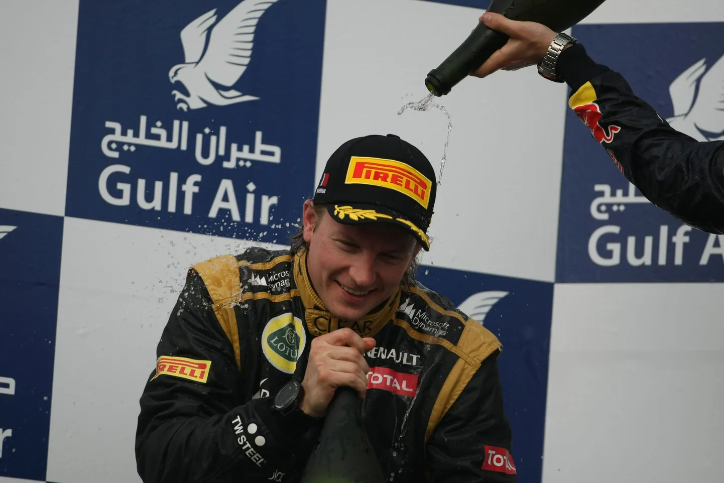 Kimi Räikkönen suutis ebaõnnele vaatamata Bahreini GP-l hea tulemuse sõita.