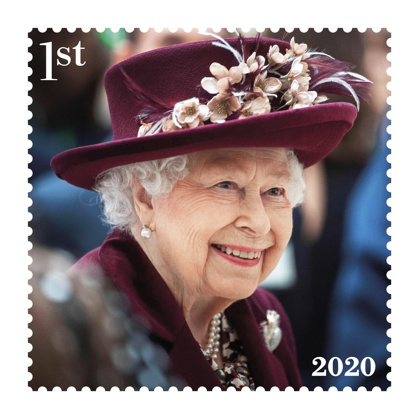Kuninganna Elizabeth II Ühendkuningriigi margil.