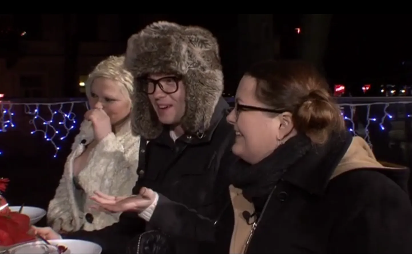 Kaader TV3 saatest Õhtusöök viiele