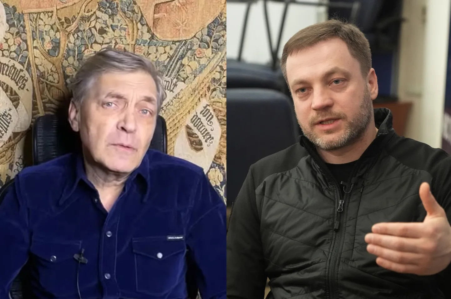 Александр Невзоров и погибший 18 января 2023 года глава МВД Украины Денис Монастырский