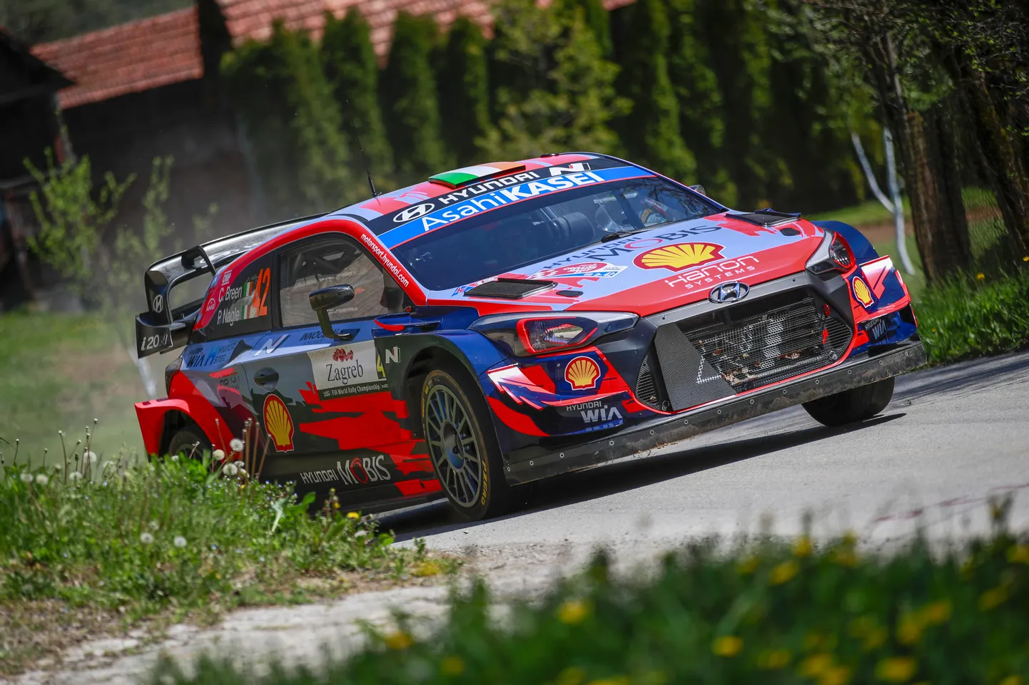 Hyundai Horvaatia rallil.