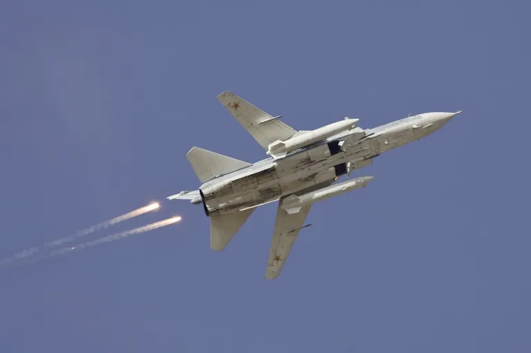 Vene SU-24 hävitaja. Foto: Scanpix