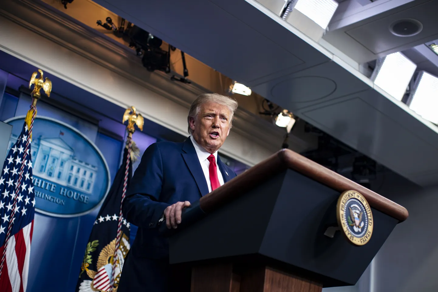 USA president Donald Trump.