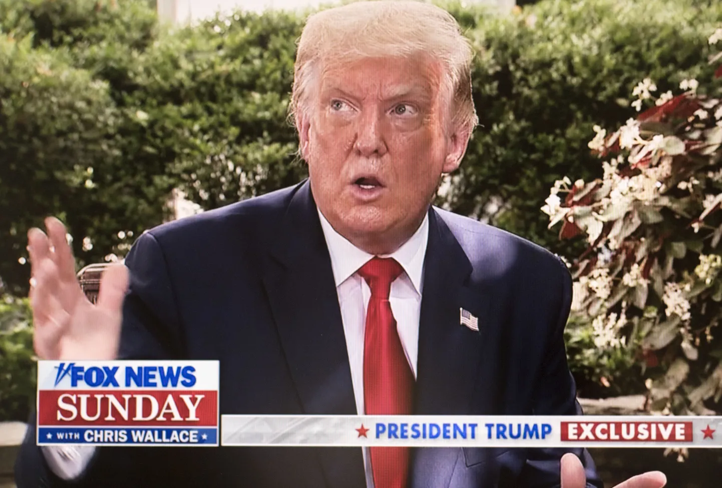 USA president Donald Trump.