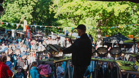 MELU GALERII ⟩ Tänavatoidufestival tõi Koeru mõisapargi rahvast täis, laval möllas ansambel Púr Múdd