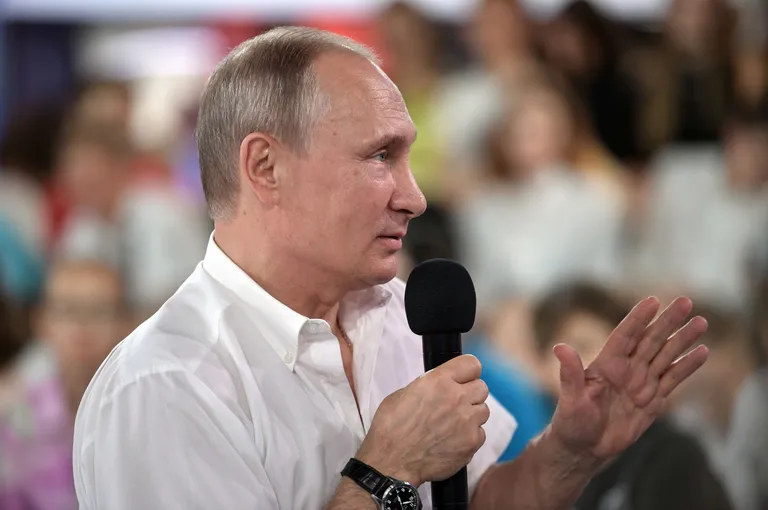 Venemaa president Vladimir Putin Sotšis