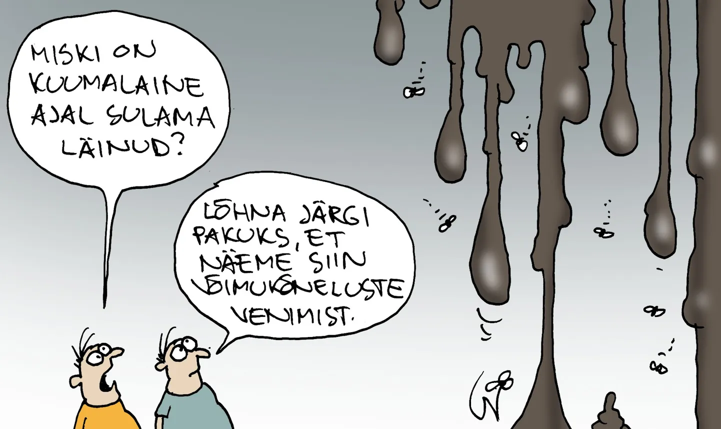 Urmas Nemvalts joonistab