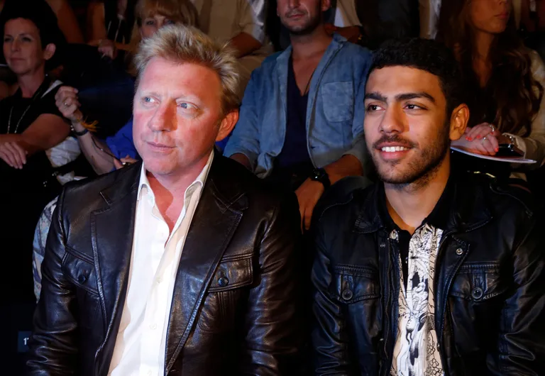 Boris Becker ja ta poeg Noah Becker