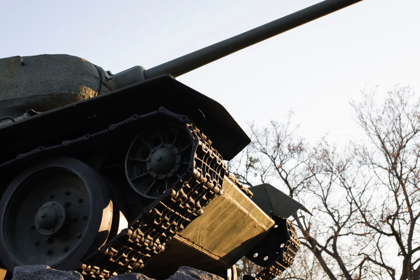 T-34 tanka piemineklis. Ilustratīvs foto