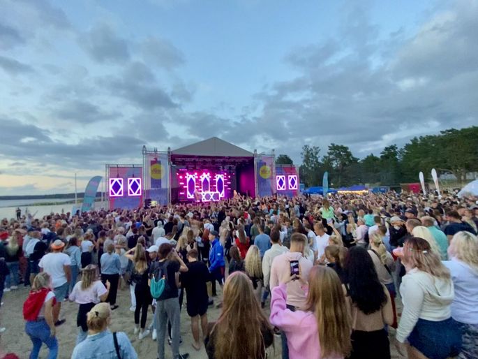 Teist aastat suletakse rannafestivali ajaks Võsul liiklus