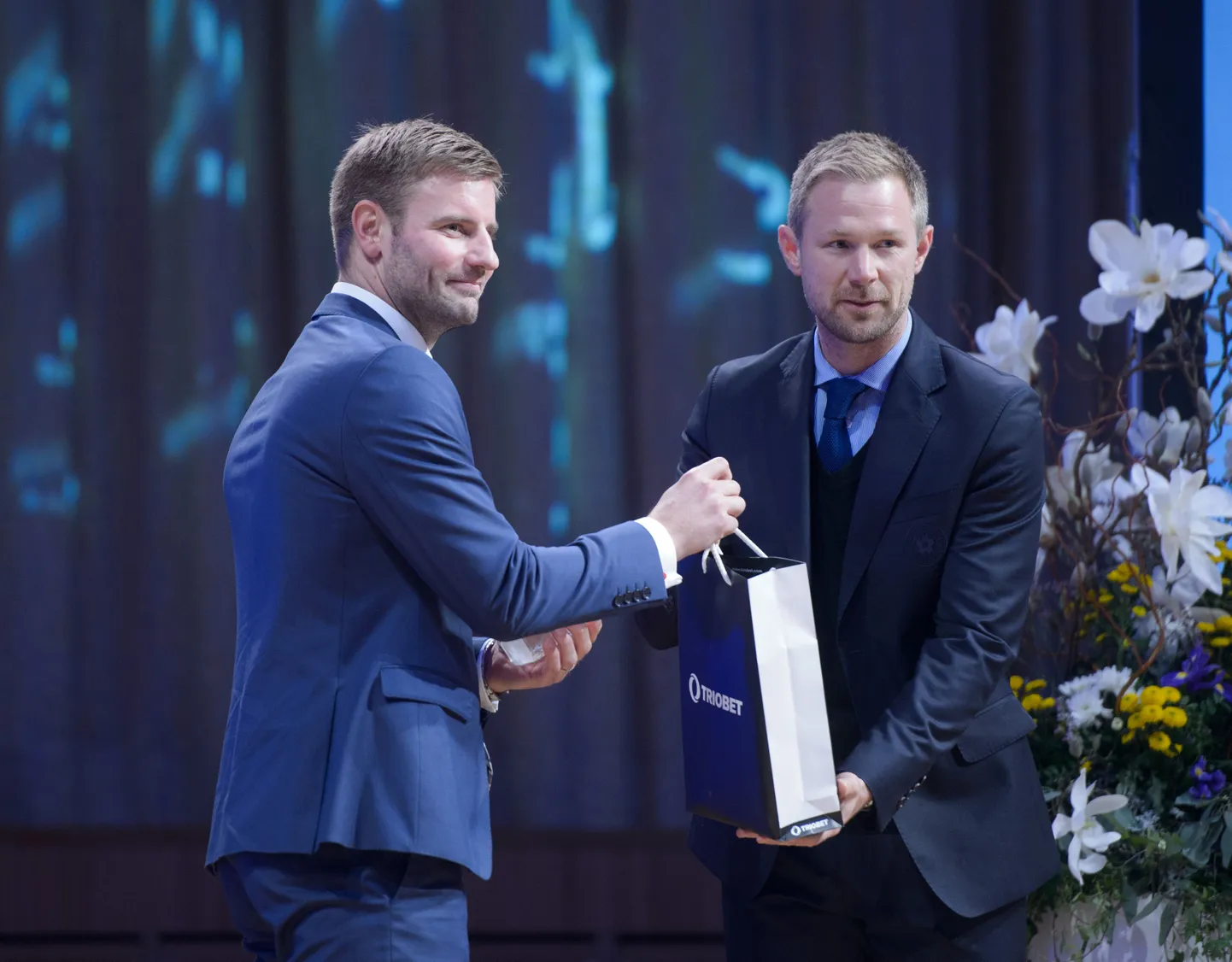 Rando Rand (vasakul) ja Magnus Pehrsson (paremal).