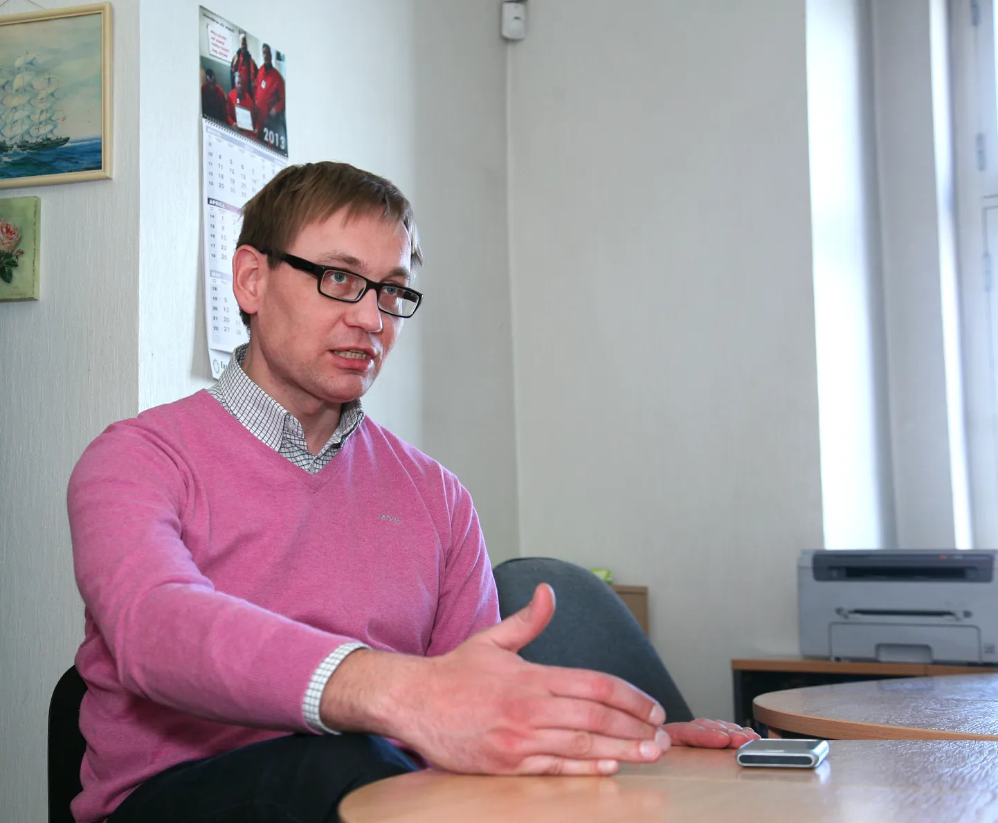PRN01: PEEP PETERESON : PÄRNU, EESTI,  03APR13-
ul/Foto URMAS LUIK PÄRNU POSTIMEES
