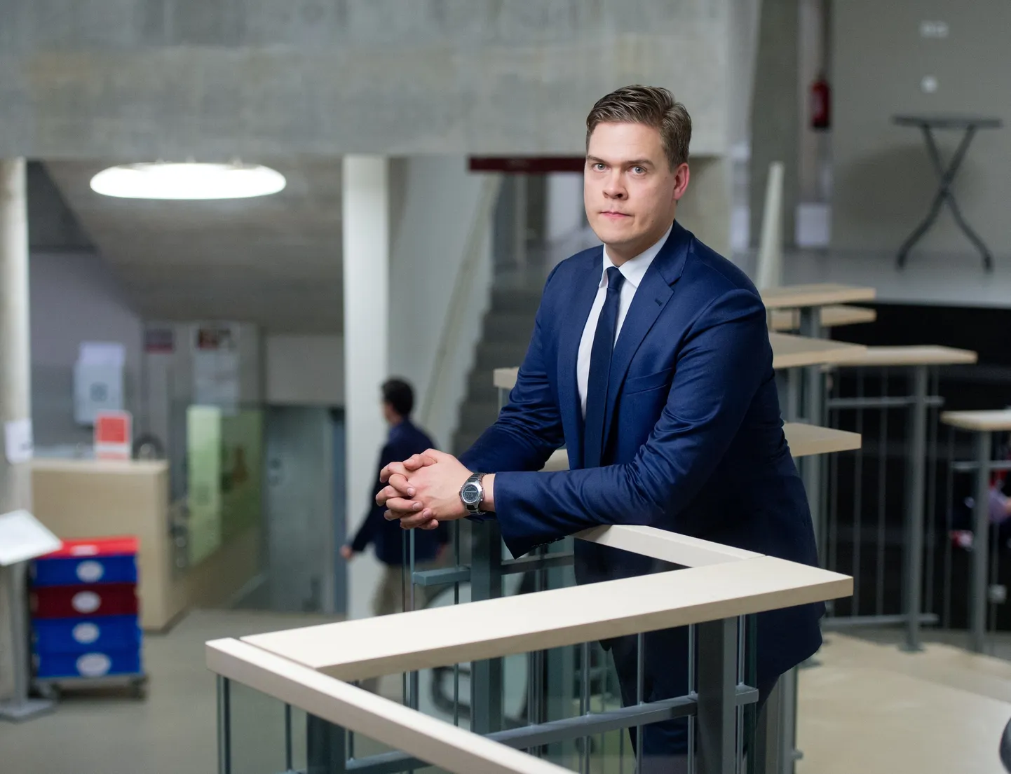 Helsingi politseijaoskonna ennetusosakonna komissar Teemu Metsäpelto.