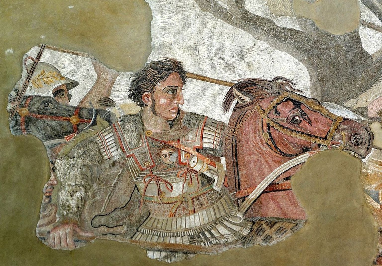 Aleksander Suurt kujutav fresko