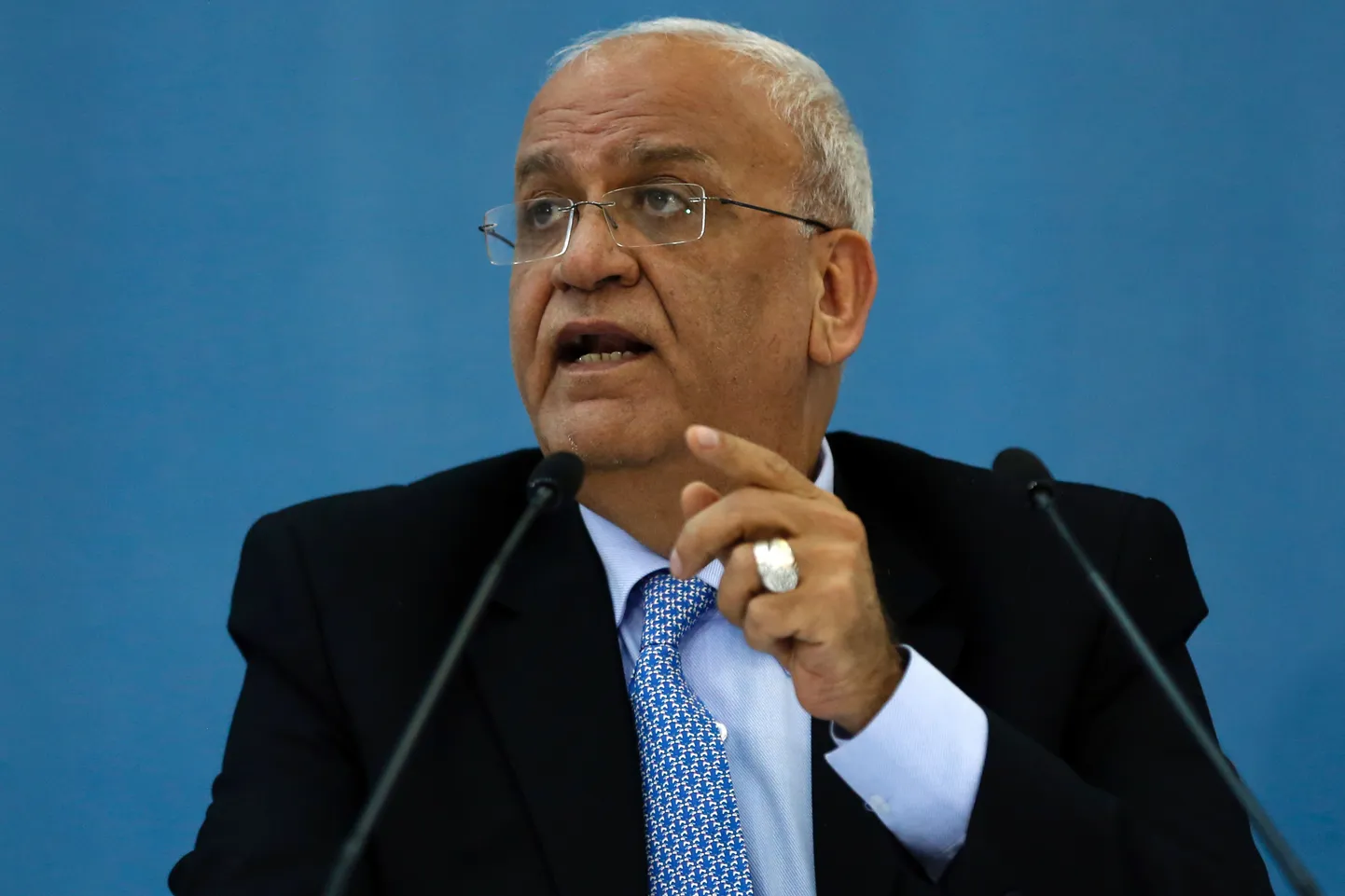 Saeb Erekat.