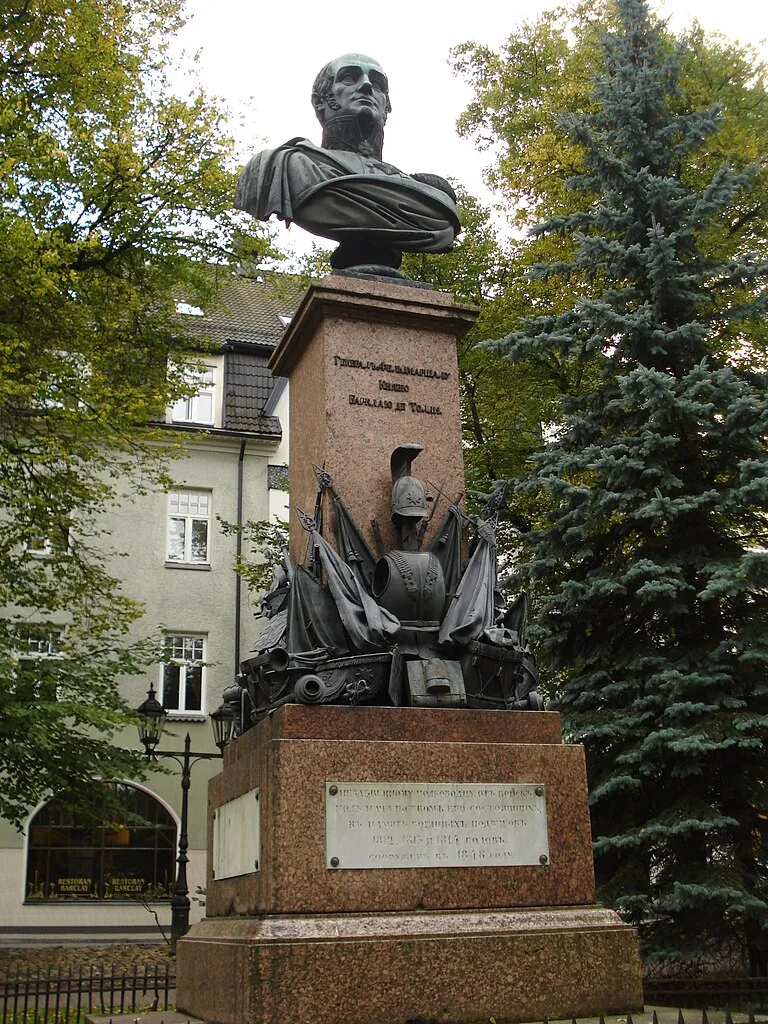 Barklaja de Tolli piemineklis Eiropas kultūras galvaspilsētā 2024 – Tartu.