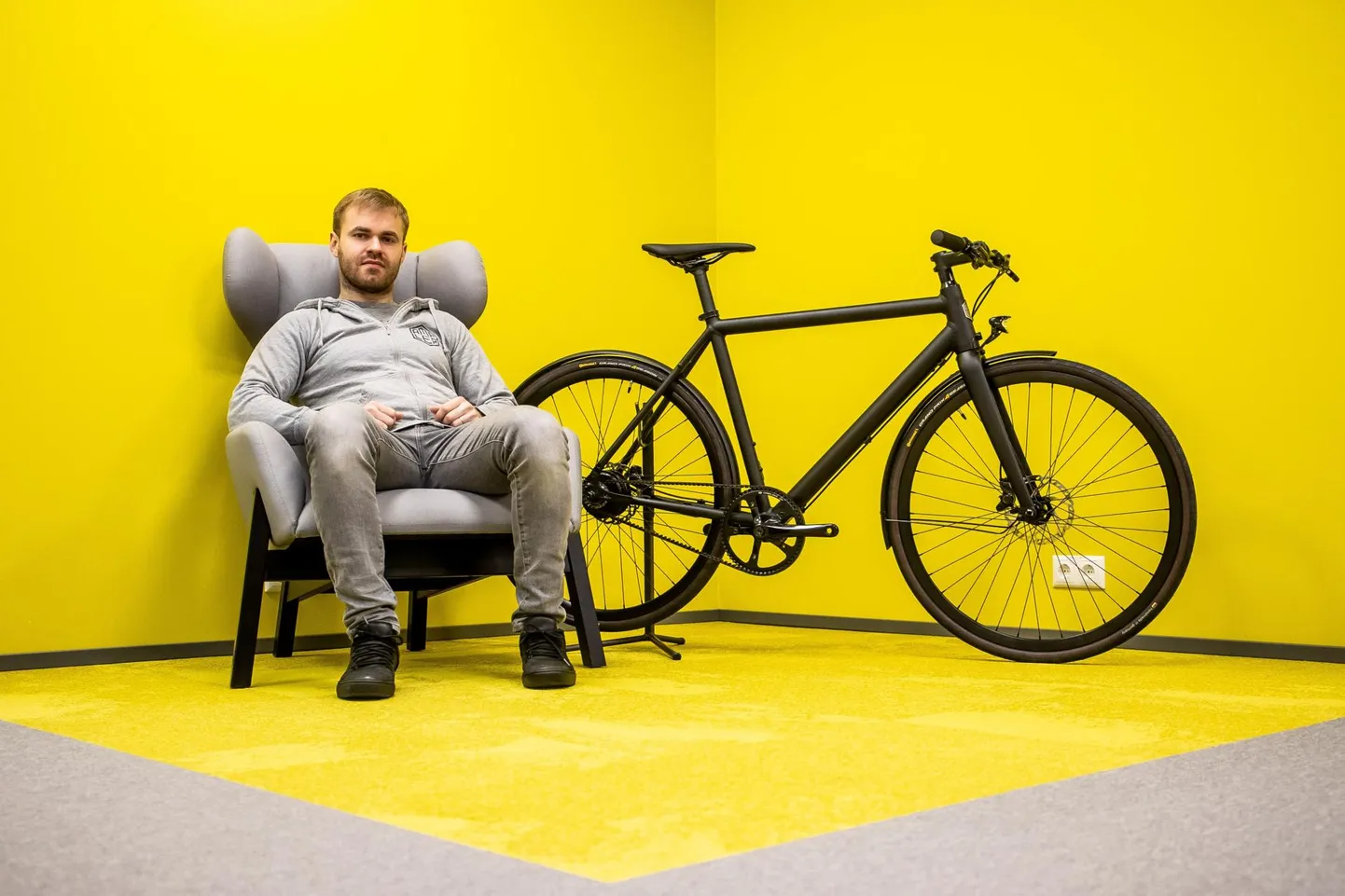Elektrirataste tootja Ampler Bikesi asutaja & juht Ardo Kaurit.