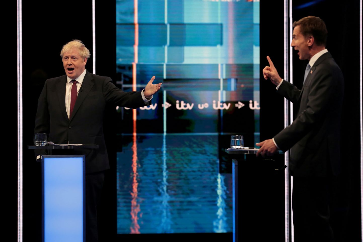 Briti konservatiivide erakonna kaks peaministrikandidaati, Boris Johnson ja Jeremy Hunt. Ühest mehest saab sellel kuul Ühendkuningriigi uus peaminister.