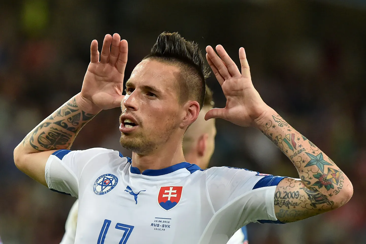 Marek Hamšik tõi Slovakkiale võidu.