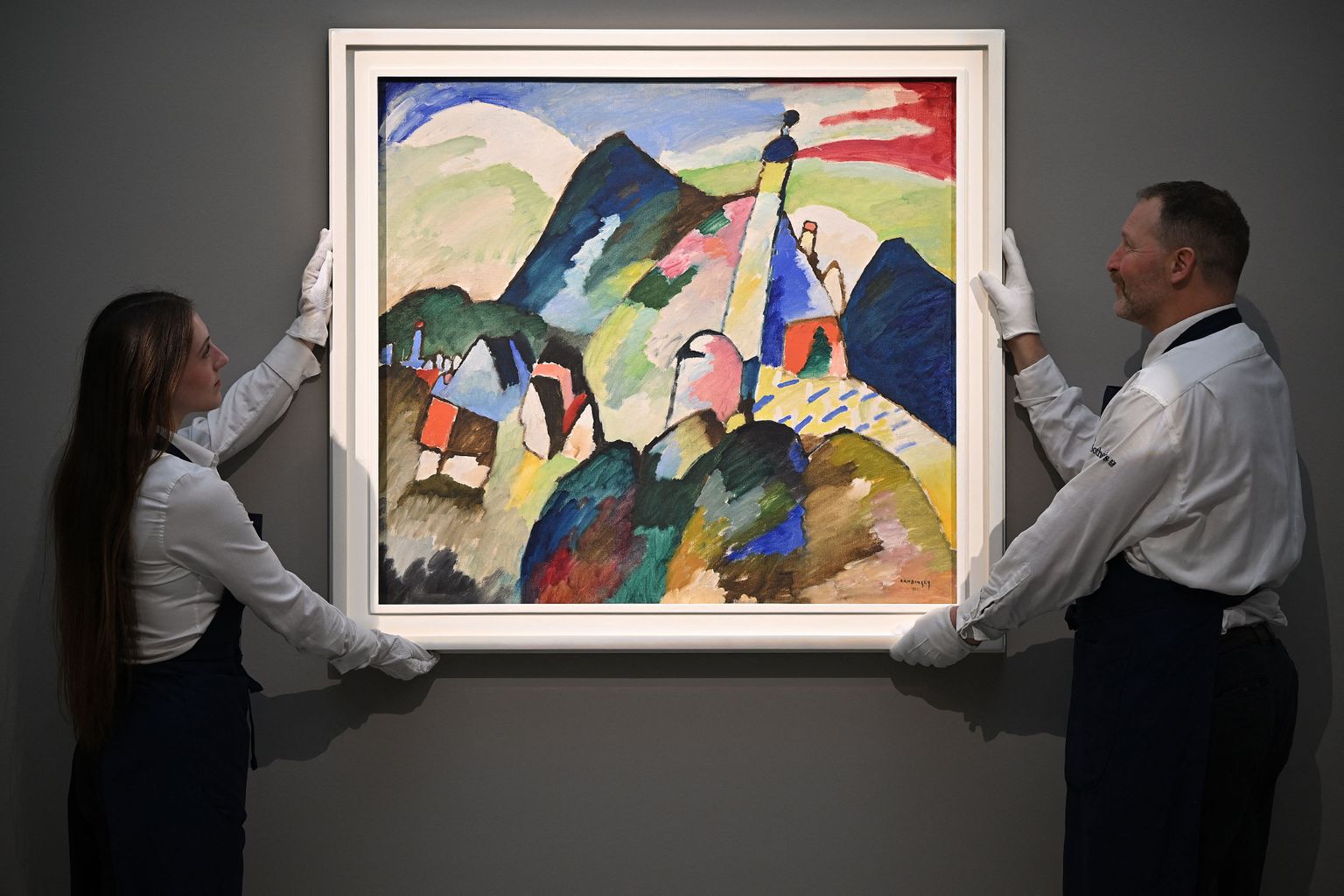 Värvirikas Kandinsky maal müüdi 42 miljoni euro eest.