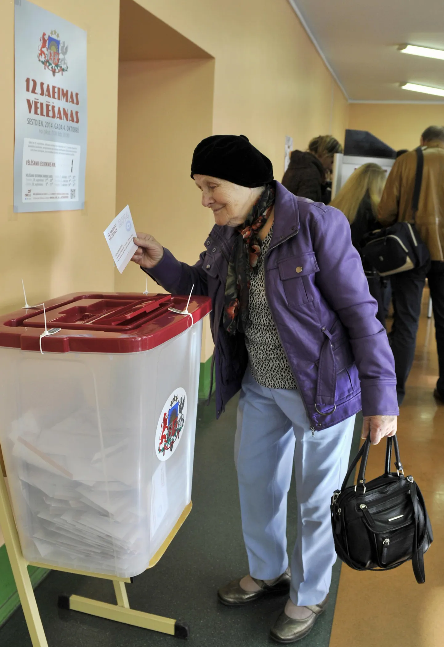 Парламентские выборы в Латвии.