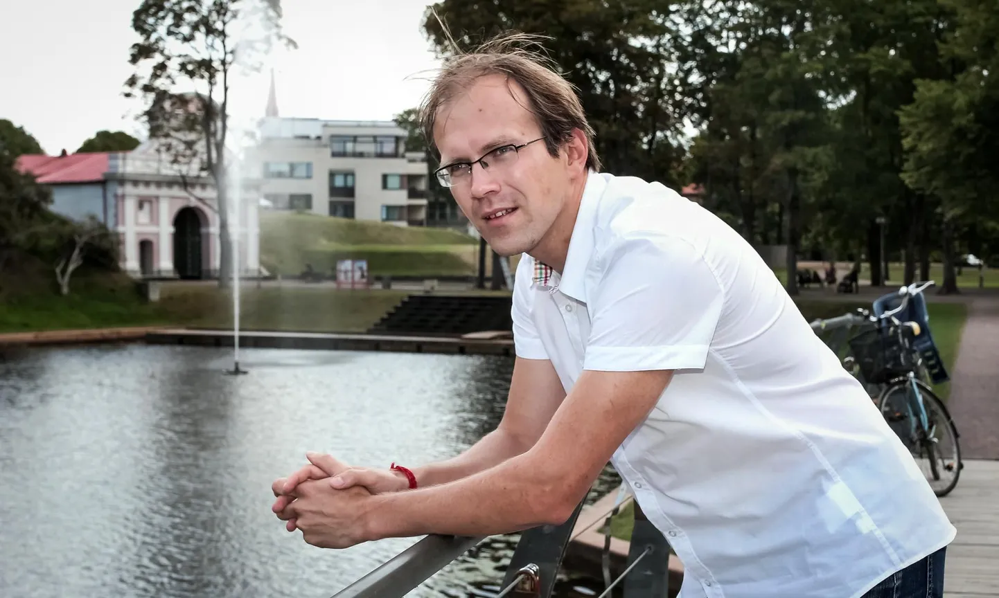 Arhitekt Karri Tiigisoon soovib, et Pärnus oleks rohkem jalgrattateid.