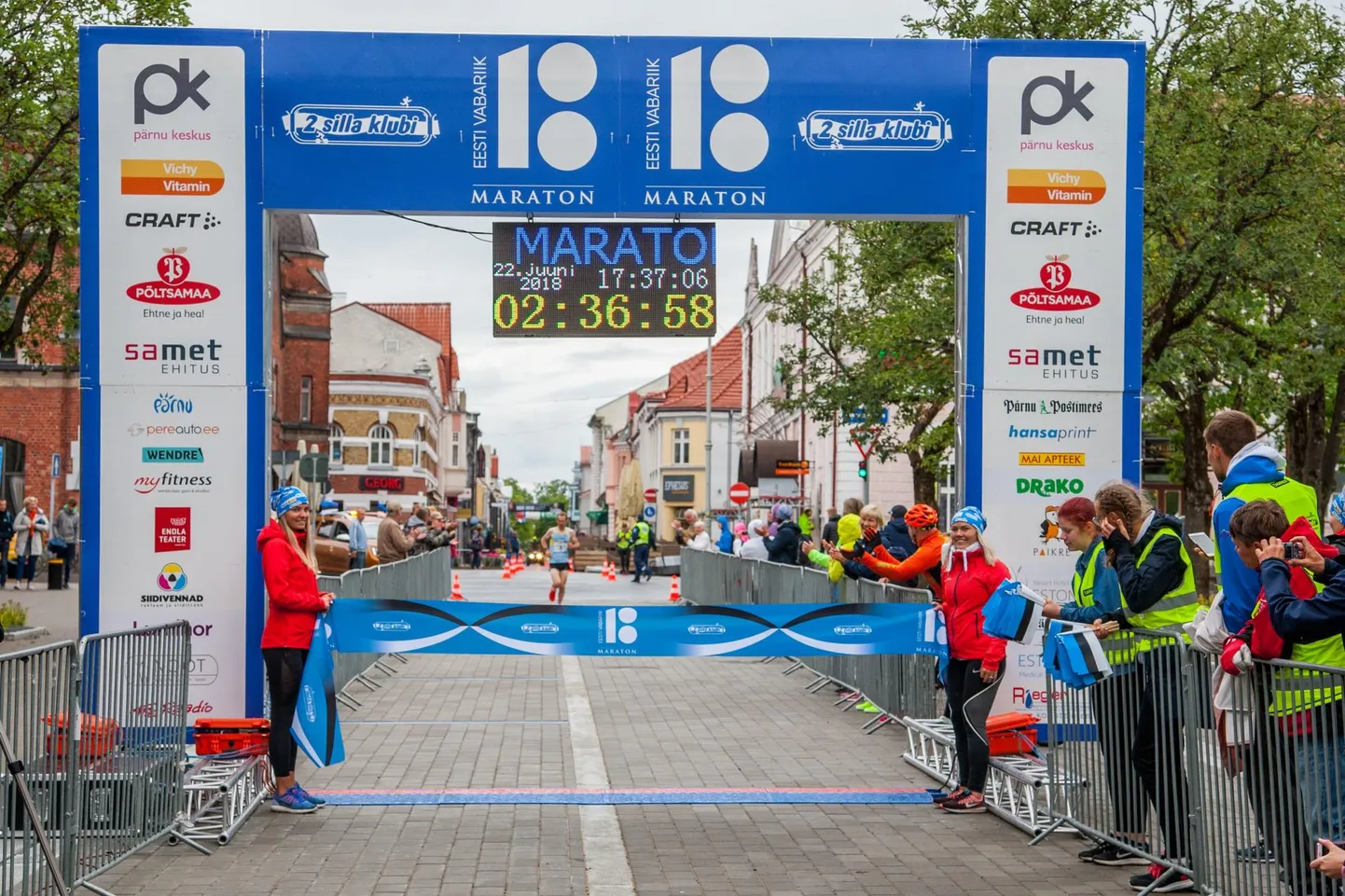 Võidupüha maraton 2018. aastal.
