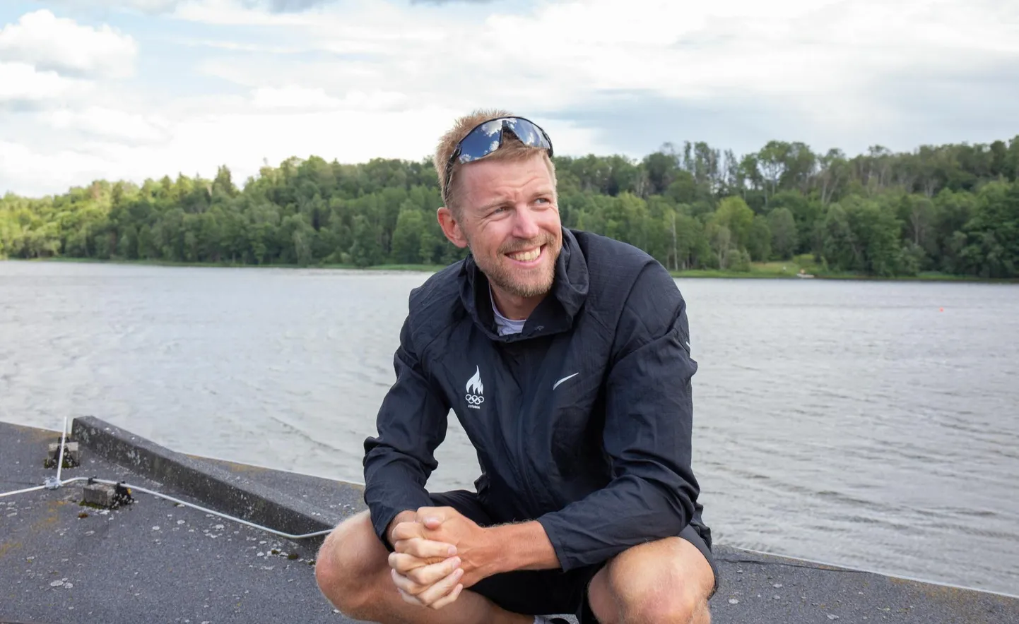 Kaspar Taimsoo koduse Viljandi järve ääres. Tippsport on eelmise aasta lõpust jäetud seljataha, aga tulevikku vaatab pilk kindlalt.