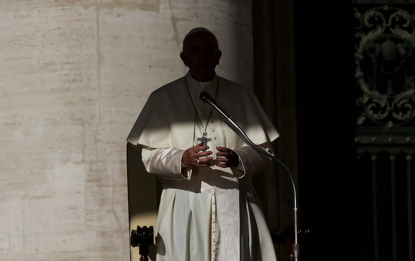 Paavst Franciscus.