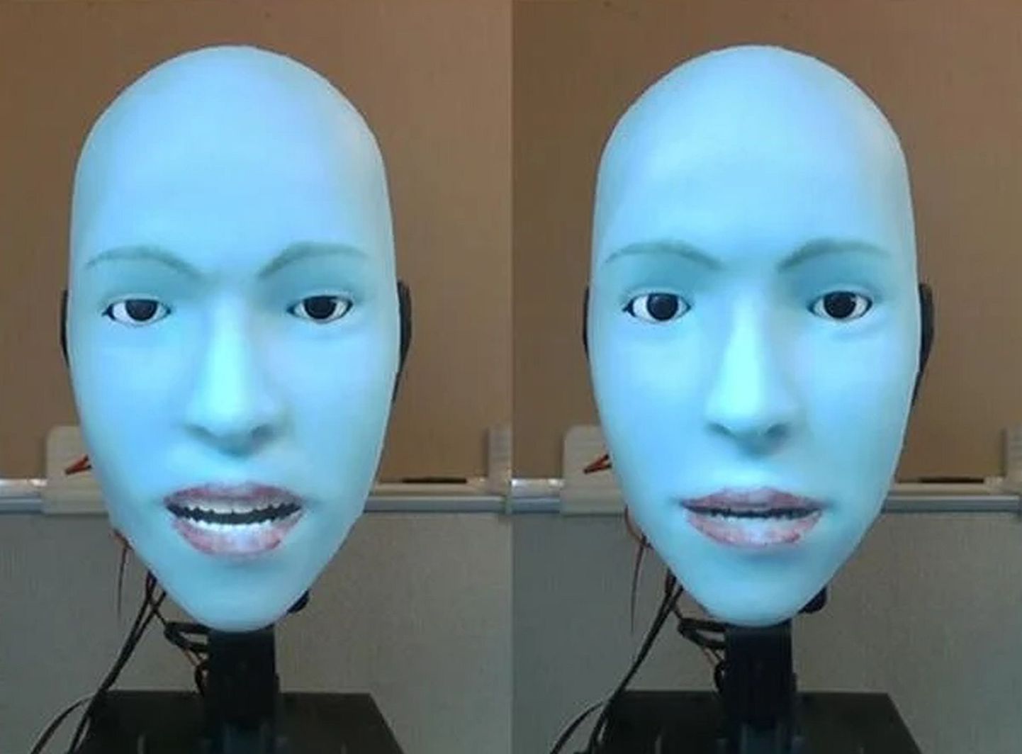 Nägusid tegeva roboti silikoonist nahk on kinnitatud kolmekümne magnetiga. Nii saab nägu vahetada, kui on vaja. Teadlased usuvad, et see lahendus aitab robotitega palju inimlikumalt vestelda.