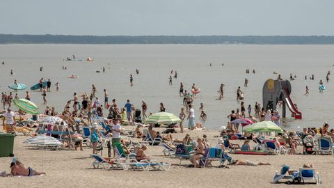 NÄDALA ILMAPROGNOOS ⟩ Ees ootavad parajalt soojad rannailmad