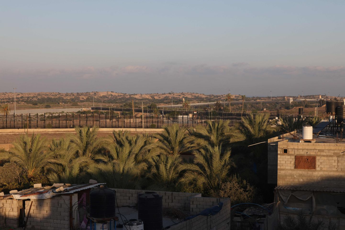Gaza sektori ja Egiptuse vaheline piiritara Rafah' piiripunkti juures.