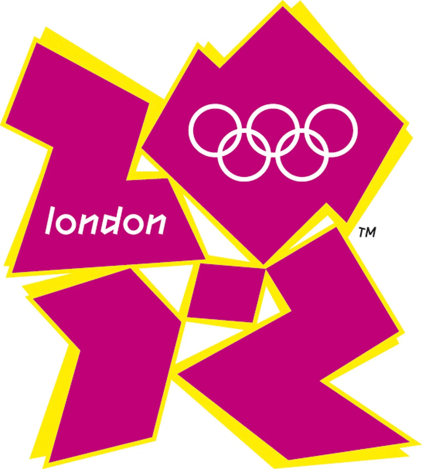 Эмблема лондонской Олимпиады.