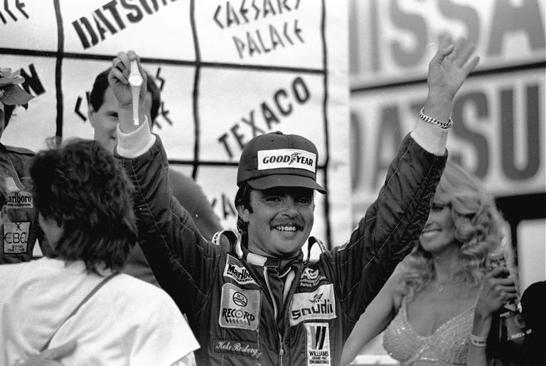 1982. aasta maailmameister Keke Rosberg.