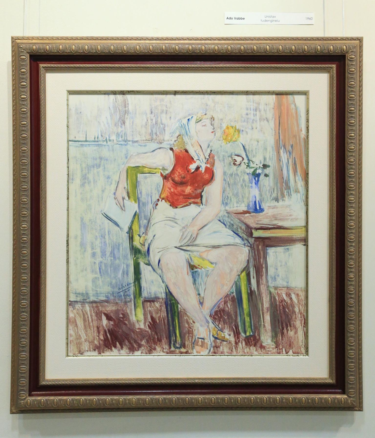 Ado Vabbe «Unistav tudengineiu» aastast 1960