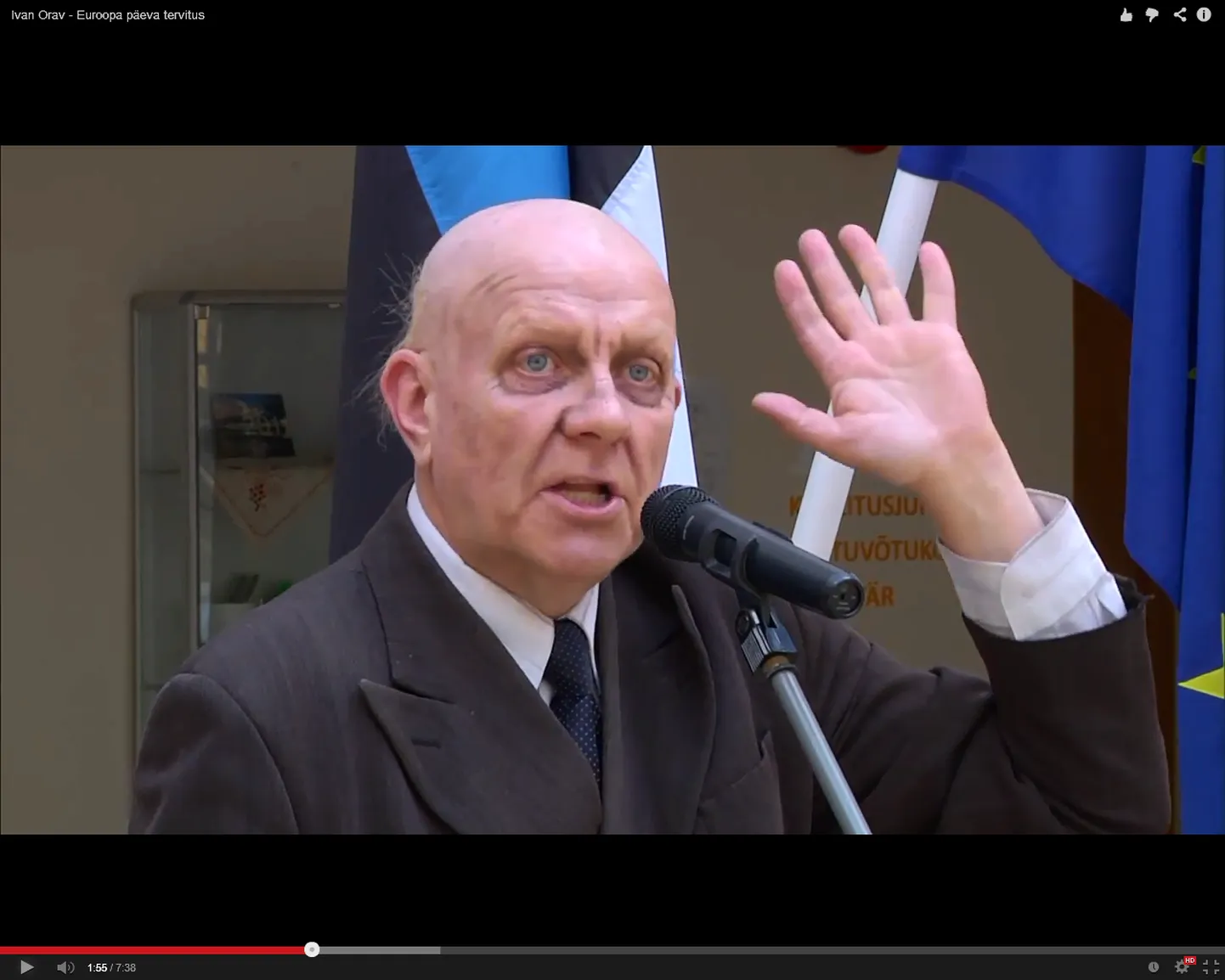 Ivan Orava Euroopa päeva tervitus